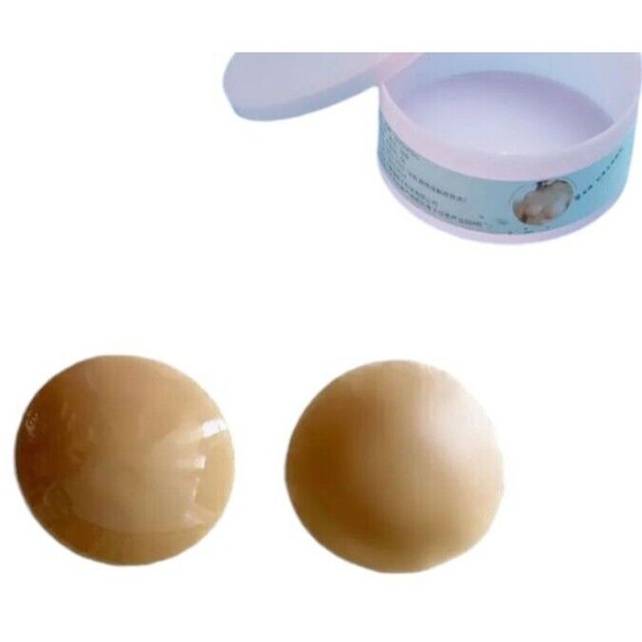 Women's (Coffee) Reusable Nipple Covers-(Brown)-(Size 8cm)-(1 Pair)-(New)-$20.00 - Picture 3 of 5